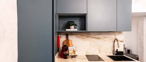 Frigorífic, microones, placa de cuina i torradora