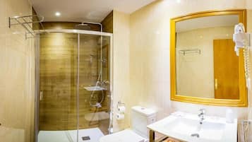 Towels, soap, shampoo