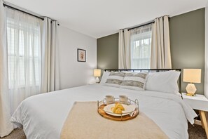 2 soverom, strykejern/-brett, wi-fi og sengetøy