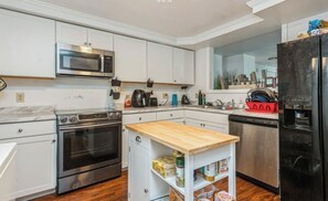 Microwave, oven, stovetop