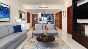 Smart TV, table tennis, music library, video library