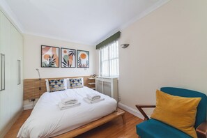 1 개의 침실, 무료 WiFi, 침대 시트