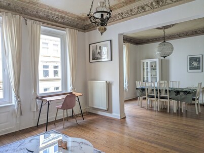 Central apartment for 6 people, 100 m2, St. Georg