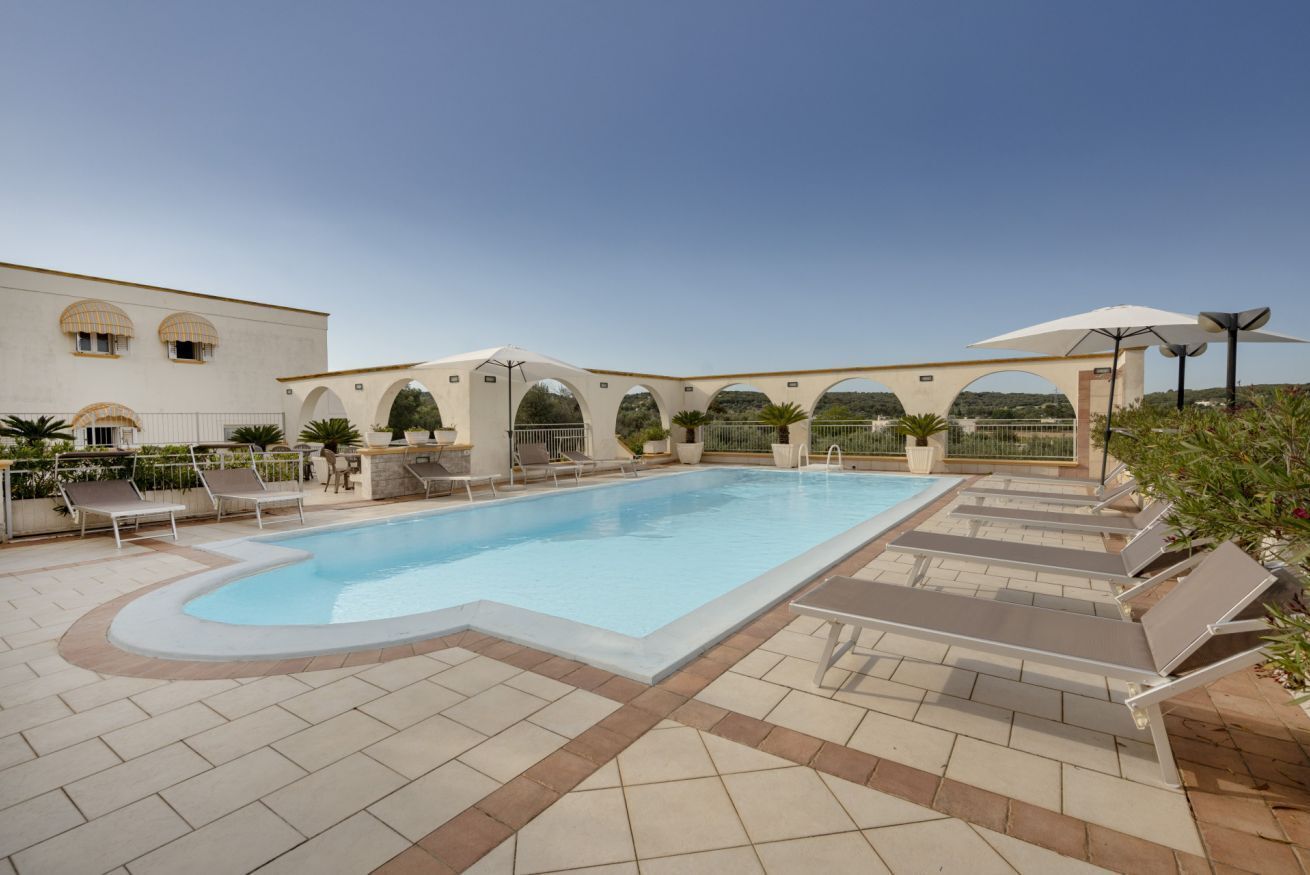 Una piscina climatizada