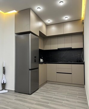 Microwave, stovetop, dishwasher