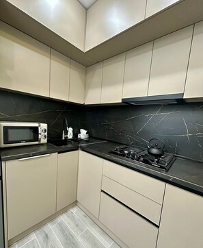Micro-ondes, plaque de cuisson, lave-vaisselle