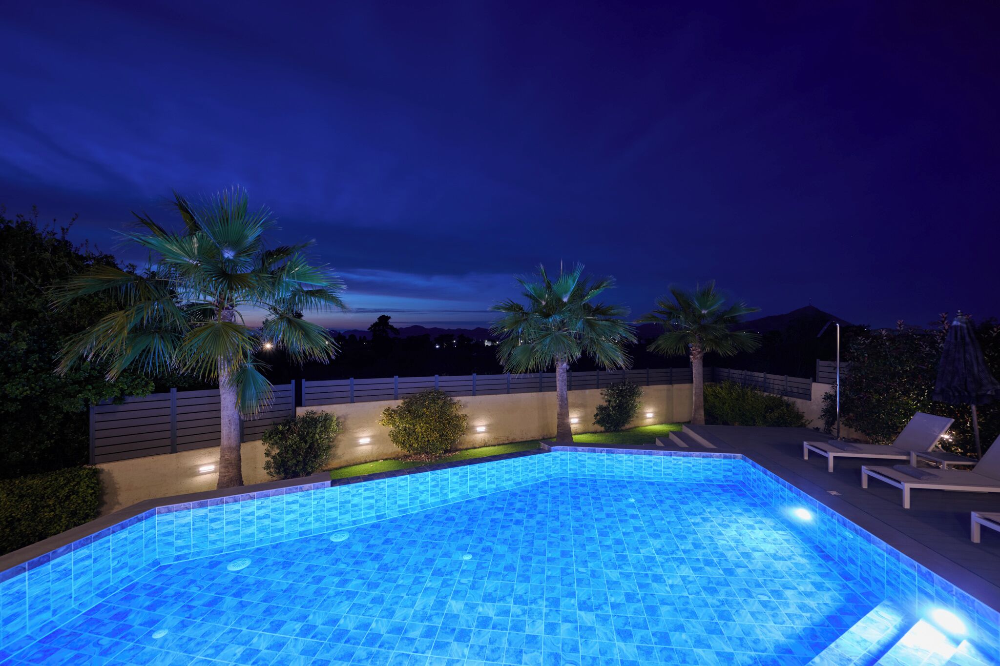Piscine chauffée