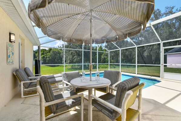 Piscine chauffée