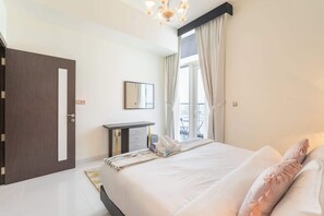 1 Schlafzimmer, Schreibtisch, Bügeleisen/Bügelbrett, WLAN