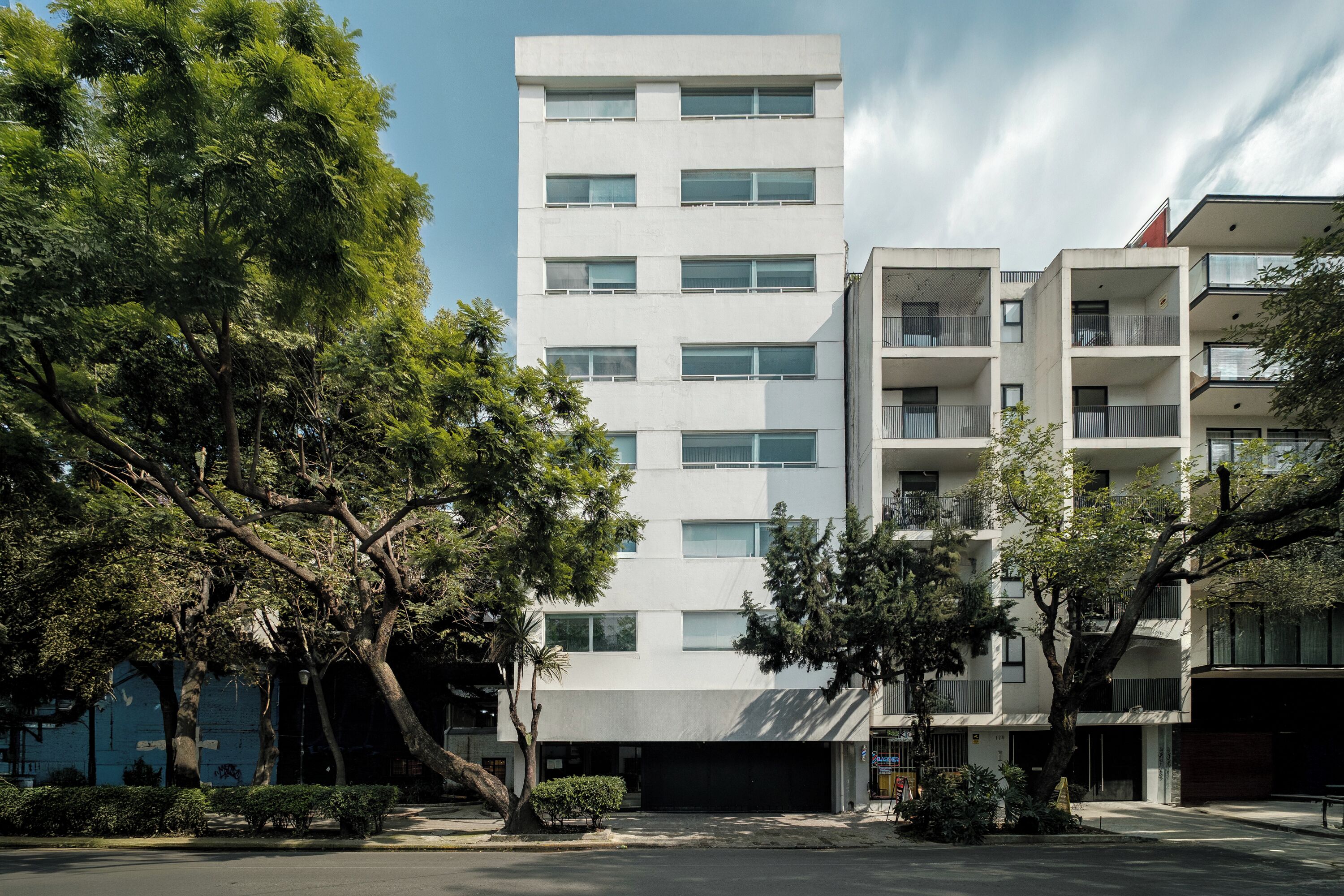 Fassade der Unterkunft