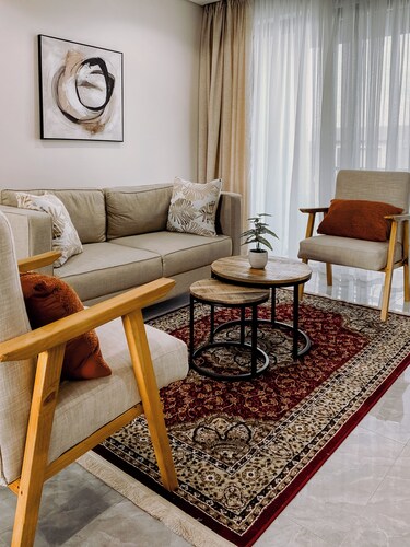 2-bedroom apartment in charming Gaborone with WiFi, AC. Happy travels