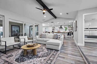 Pool, Massive Game Room, and Atrium