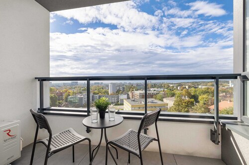 Air-conditioned Apartment with Balcony | Parking, Close to Park