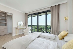 3 bedrooms, iron/ironing board, travel cot, WiFi - Spacious Apartment with a View | 3 Bedrooms and Parking (Szczecin)