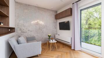 Televisie en een kantoor