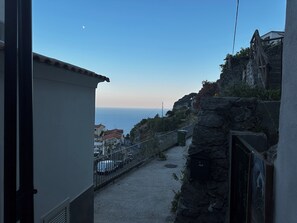 Blick von der Unterkunft