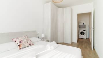 2 camere, ferro/asse da stiro