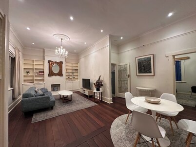 Single level 2 bedroom house with big yard and parking, pets welcome