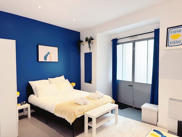 1 Schlafzimmer, Bügeleisen/Bügelbrett, Reisekinderbett, kostenloses WLAN