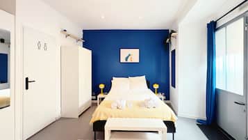1 chambre, fer et planche à repasser, lit parapluie, Wi-Fi gratuit