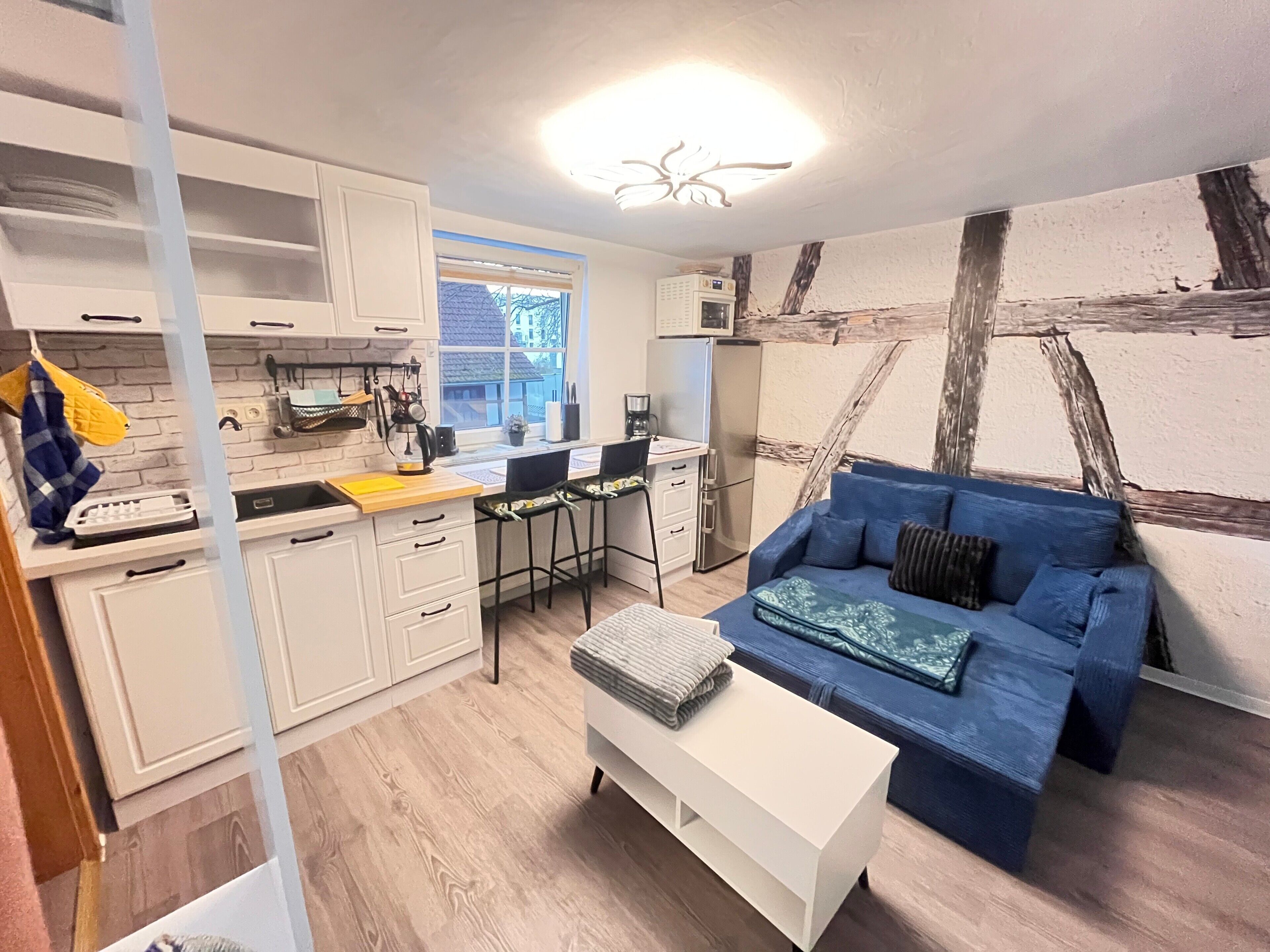 TV, fireplace, table tennis