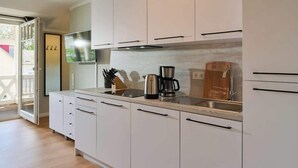 Private kitchen - Ferienwohnung Hanseatic 21 Seebrücke (Baabe)