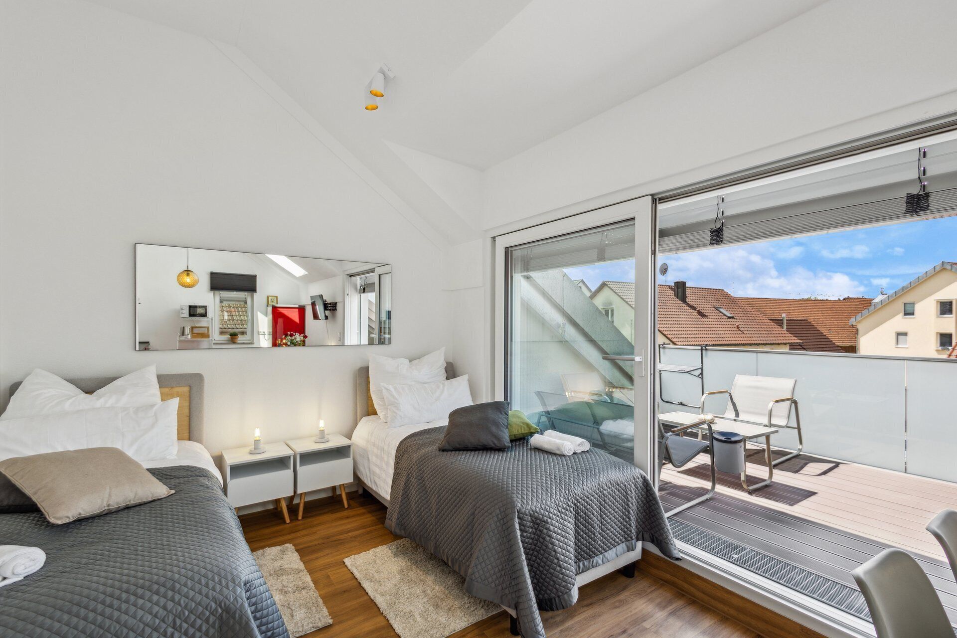 2 Schlafzimmer, Bügeleisen/Bügelbrett, kostenloses WLAN, Bettwäsche