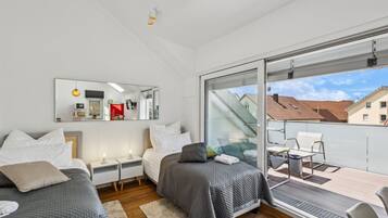 2 Schlafzimmer, Bügeleisen/Bügelbrett, kostenloses WLAN, Bettwäsche