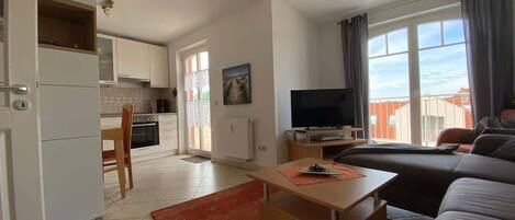 TV, DVD player