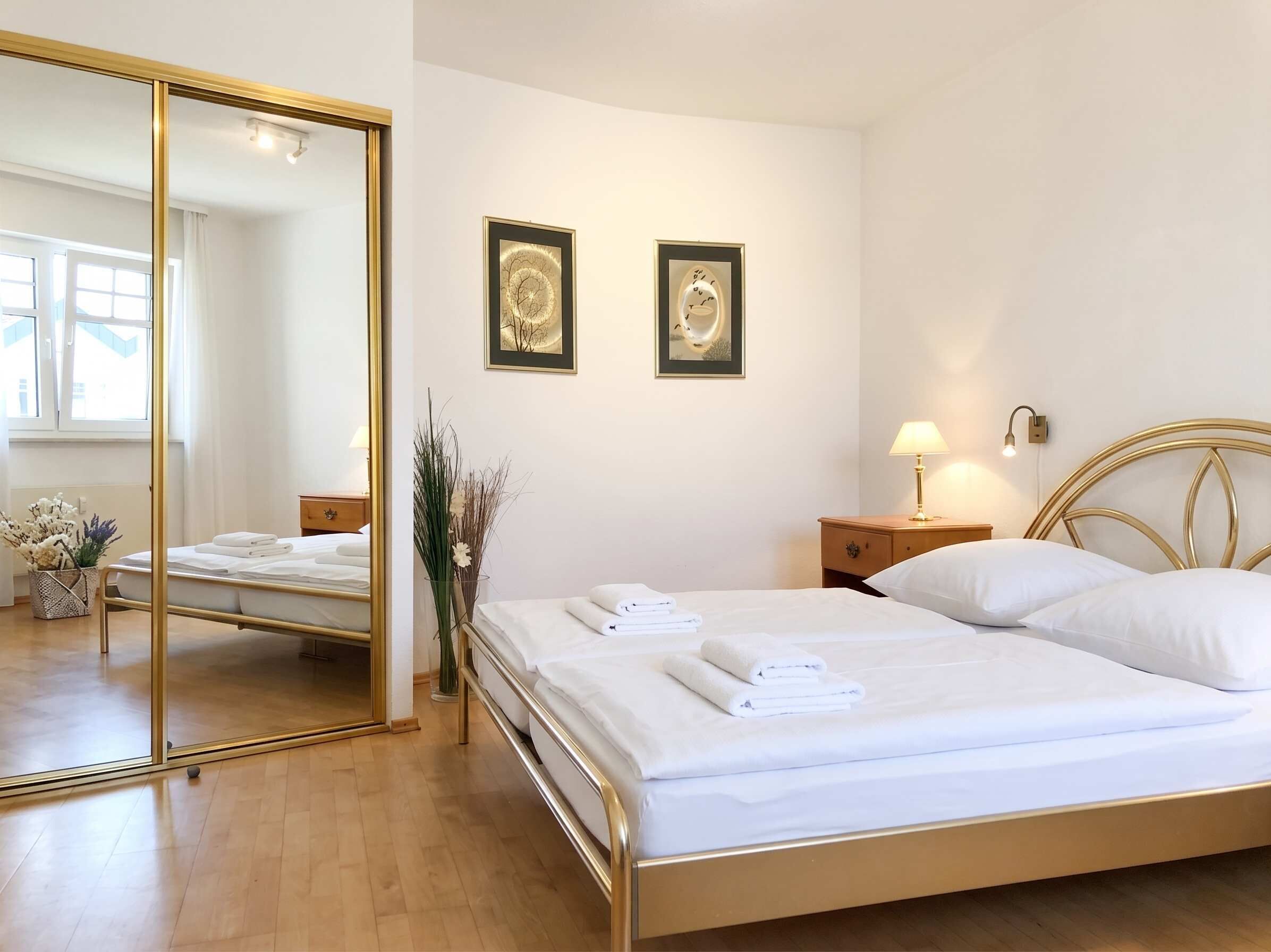 2 Schlafzimmer, Bügeleisen/Bügelbrett, WLAN