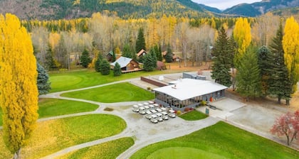 West Glacier Getaway: Mountain & Golf Course Views