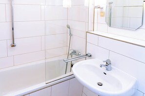 Shower, hair dryer
