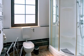 Shower, hair dryer