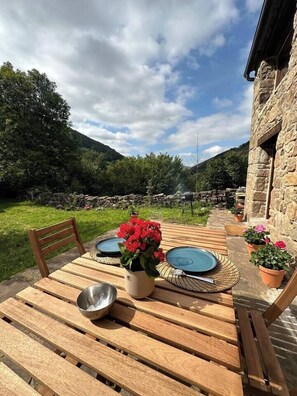 Restauration en plein air