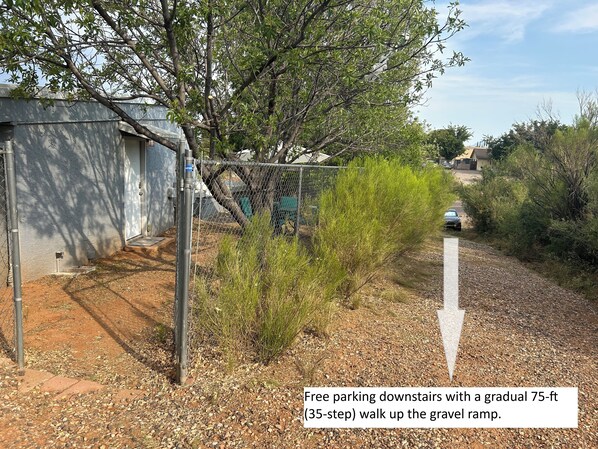 Enceinte de l’hébergement