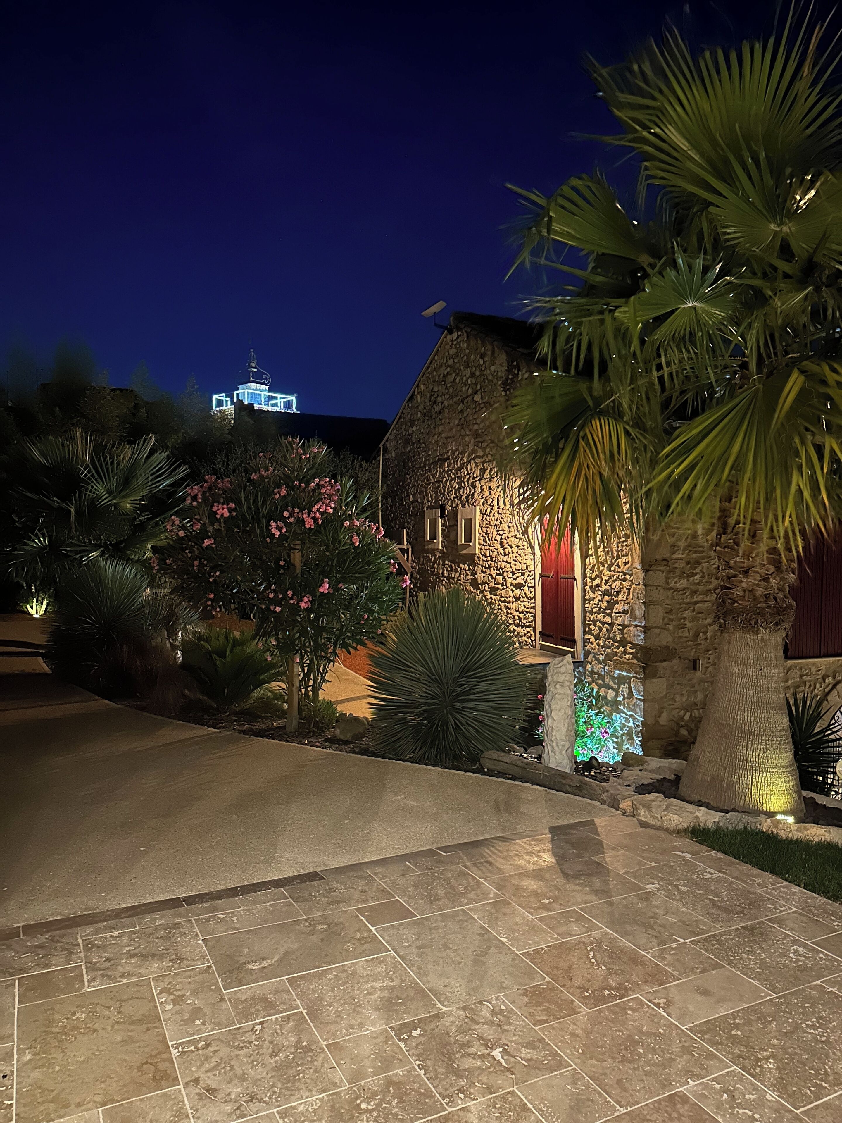 Overnattingsstedets uteområder