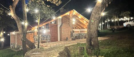 Front of property – evening/night