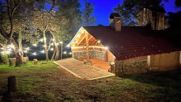 Front of property - evening/night