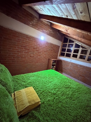 Cabane Familiale, patio, vue montagne