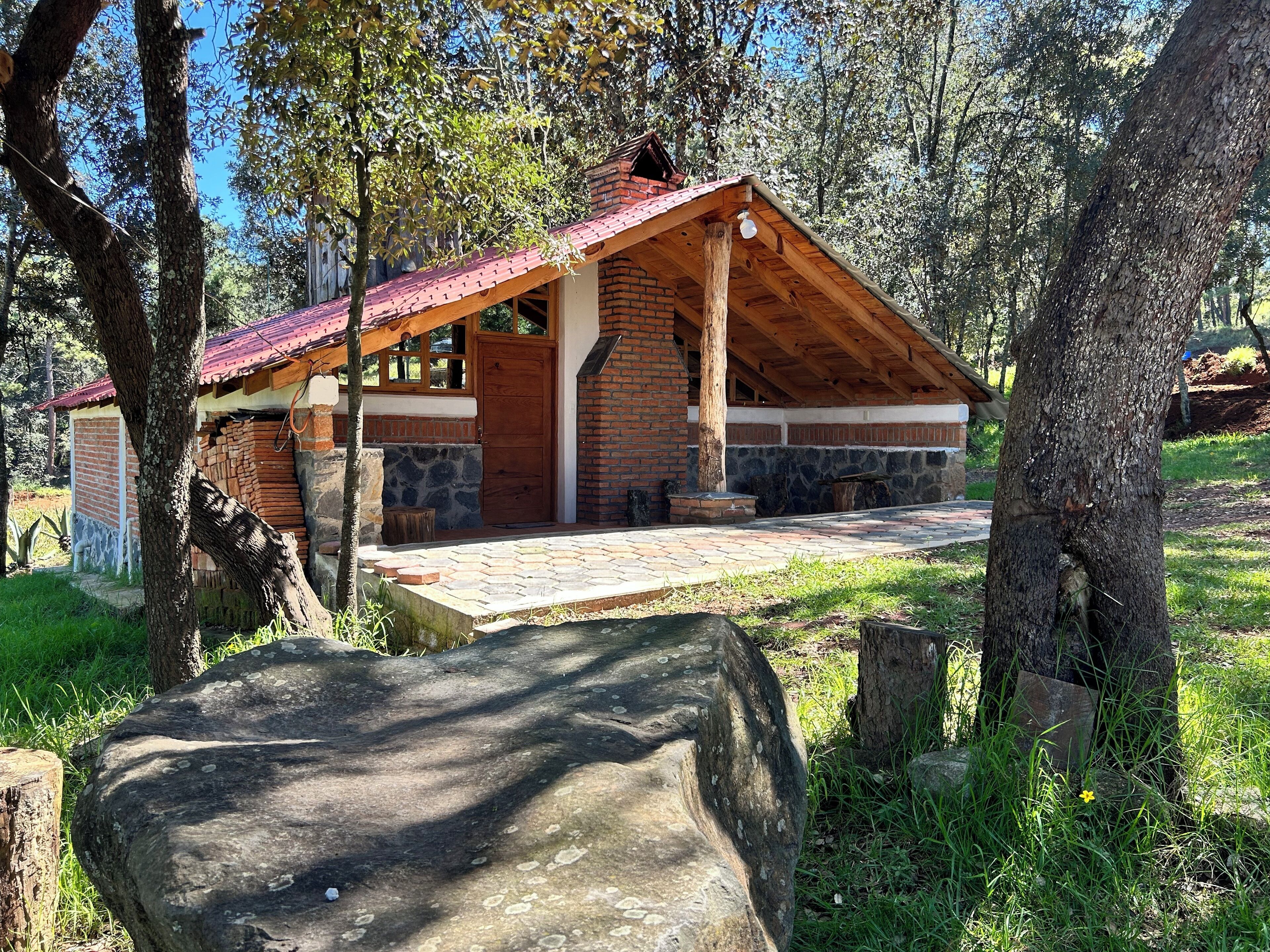 Family Cabin, Patio, Mountain View | Down comforters, free WiFi, bed sheets, wheelchair access