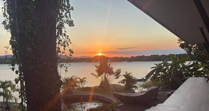 In the beautiful Isletas de Granada, Nicaragua. Ideal house for couples.