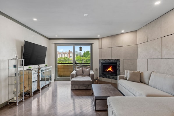 Appartement, vue ville | Vue de la chambre