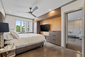 Apartment, City View | Blackout curtains, iron/ironing board, WiFi, bed sheets