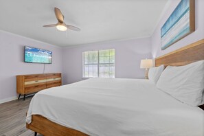 3 chambres, fer et planche à repasser, draps fournis