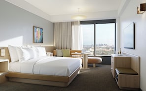 Premium bedding, blackout drapes, iron/ironing board, free WiFi
