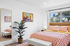 2 habitaciones, tabla de planchar con plancha, wifi y ropa de cama 