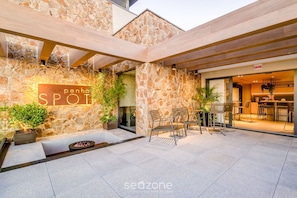 Restaurante al aire libre