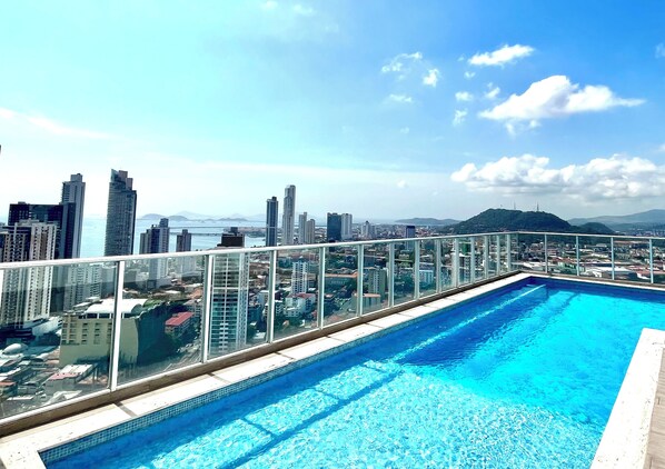 Rooftop pool