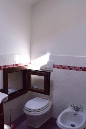 Chambre Double, vue montagne | Salle de bain
