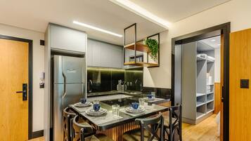 Apartamento básico | Opções para refeição